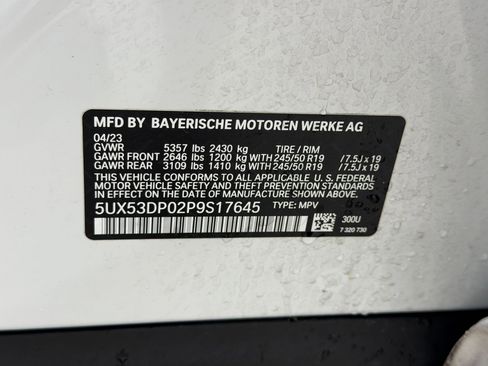 Certified 2023 BMW X3 xDrive30i w/ Premium Package AWD/4WD image 19