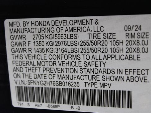 Used 2025 Honda Pilot Touring image 45