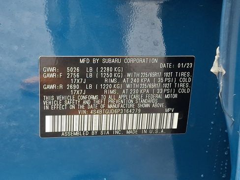 Certified 2023 Subaru Outback Wilderness image 27