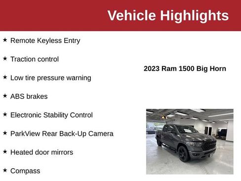 Used 2023 RAM 1500 Big Horn AWD/4WD image 10