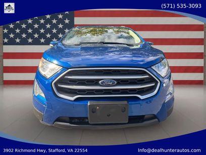 Used 2018 Ford EcoSport SE w/ SE Convenience Package