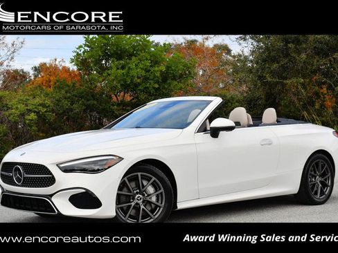 Used 2024 Mercedes-Benz CLE 300 4MATIC Cabriolet w/ Driver Assistance Package image 1