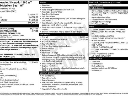 Used 2021 Chevrolet Silverado 1500 W/T w/ WT Value Package image 3