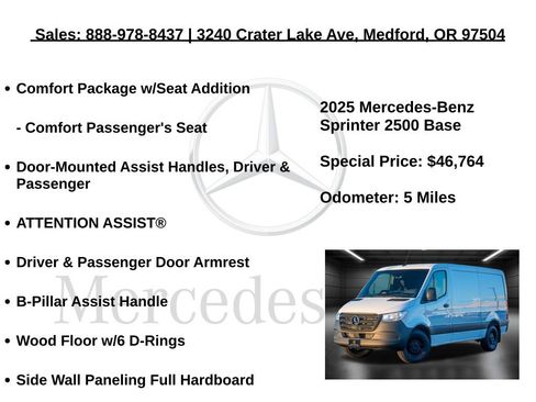 Used 2025 Mercedes-Benz Sprinter 2500 image 10