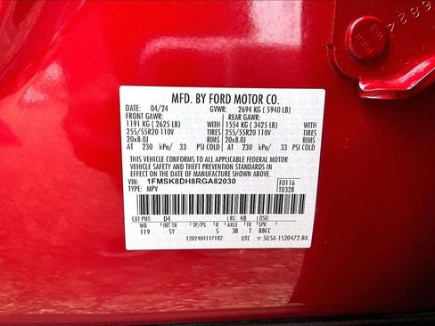 Certified 2024 Ford Explorer XLT w/ Equipment Group 202A AWD/4WD image 36