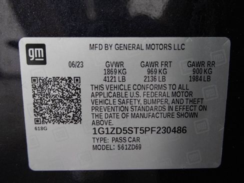 Certified 2023 Chevrolet Malibu LT image 50