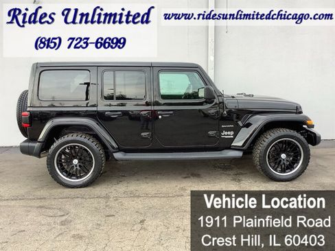 Used 2019 Jeep Wrangler Unlimited Sahara w/ Uconnect 4C Nav & Sound Group AWD/4WD image 26
