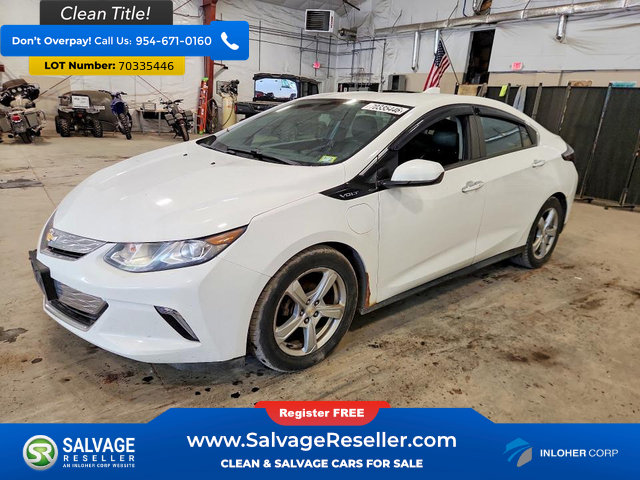 Used 2017 Chevrolet Volt LT w/ Comfort Package FWD image 1