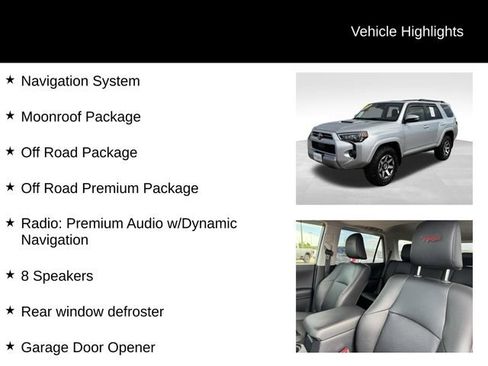 Used 2023 Toyota 4Runner TRD Off-Road Premium w/ Moonroof Package AWD/4WD image 8
