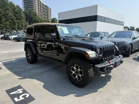 Used 2022 Jeep Wrangler Unlimited Rubicon w/ Steel Bumper Group AWD/4WD image 2