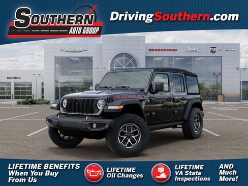 New 2025 Jeep Wrangler Unlimited Rubicon w/ Safety Group AWD/4WD image 1