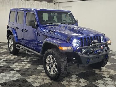 Used 2020 Jeep Wrangler Unlimited Sahara w/ Uconnect 4C Nav & Sound Group