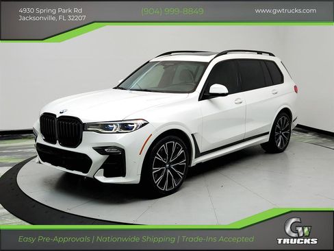 Used 2020 BMW X7 M50i w/ Dynamic Handling Package AWD/4WD image 1
