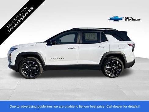 New 2026 Chevrolet Equinox RS image 2