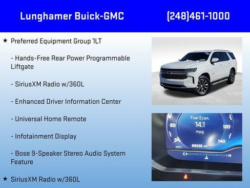 Used 2022 Chevrolet Tahoe LT AWD/4WD image 18