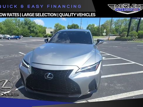 Used 2023 Lexus IS 350 F Sport w/ Memory Package AWD/4WD image 1