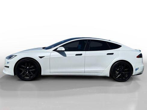 Used 2021 Tesla Model S Plaid AWD/4WD image 2