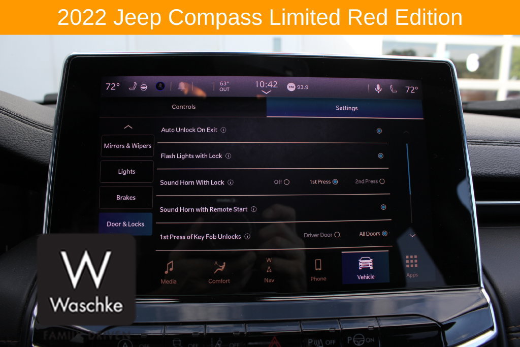 Used 2022 Jeep Compass Limited w/ (RED) Package AWD/4WD image 57