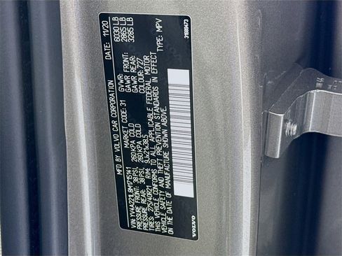 Used 2021 Volvo XC90 T6 Inscription w/ Advanced Package image 35