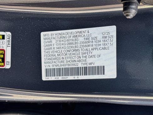 Used 2026 Honda Odyssey EX-L image 31