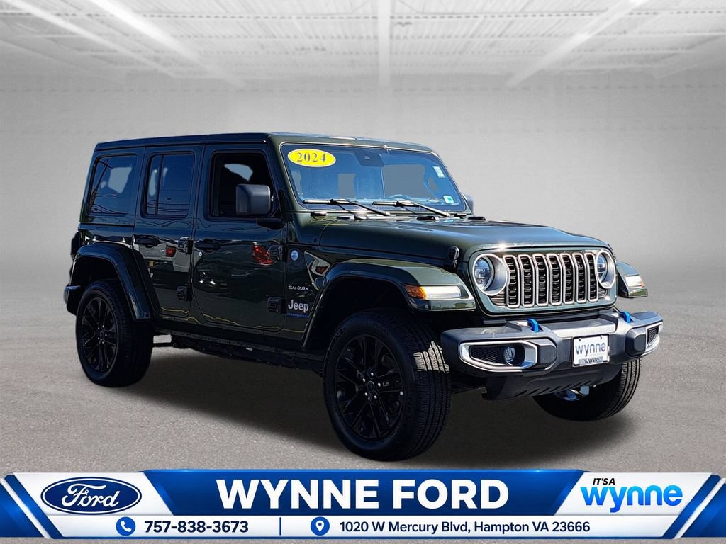 Used 2024 Jeep Wrangler Unlimited Sahara AWD/4WD 360° Tour