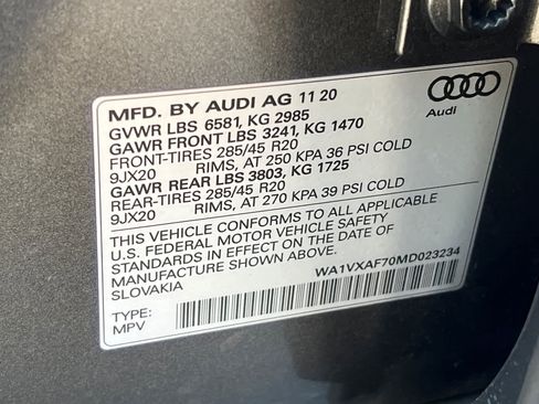 Used 2021 Audi Q7 3.0T Prestige w/ Prestige Package image 31