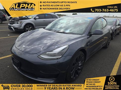Used 2023 Tesla Model 3 Performance AWD/4WD image 1