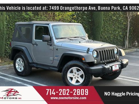 Used 2017 Jeep Wrangler Sport w/ Quick Order Package 24S image 1