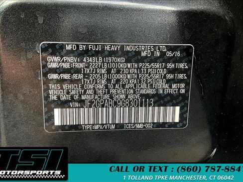 Used 2016 Subaru Crosstrek 2.0i Premium image 35