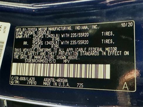 Used 2021 Toyota Highlander Platinum image 34