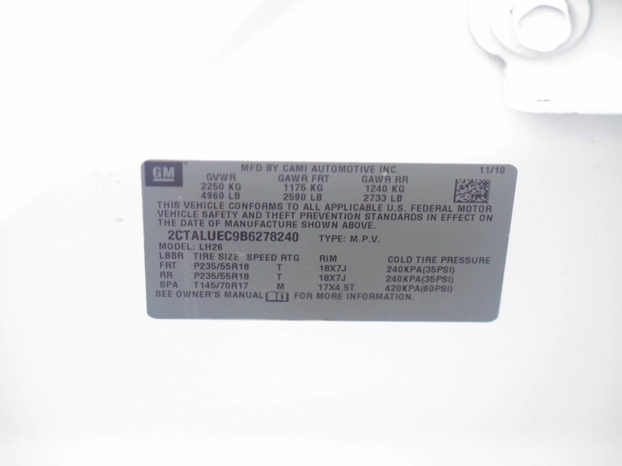 Used 2011 GMC Terrain SLT w/ Cargo Package FWD image 34