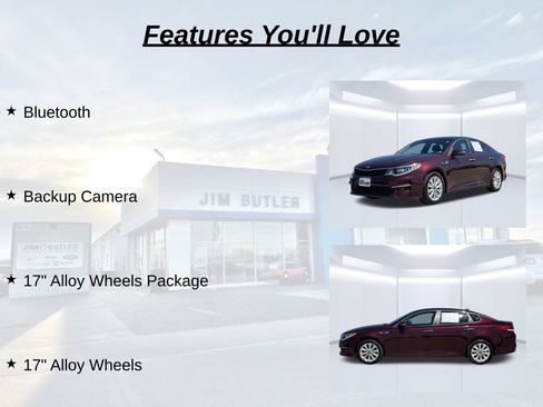 Used 2018 Kia Optima LX w/ 17" Alloy Wheels Package FWD image 7