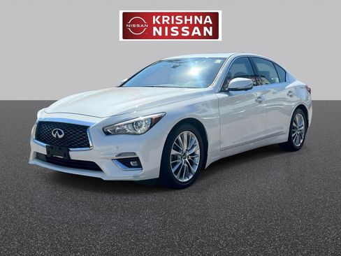 Used 2023 INFINITI Q50 Luxe w/ Cargo Package AWD/4WD image 2