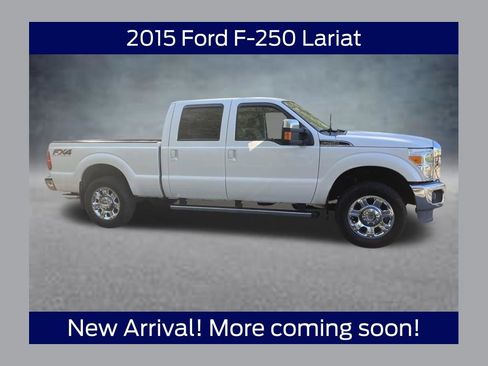 Used 2015 Ford F250 Lariat w/ Chrome Package image 1