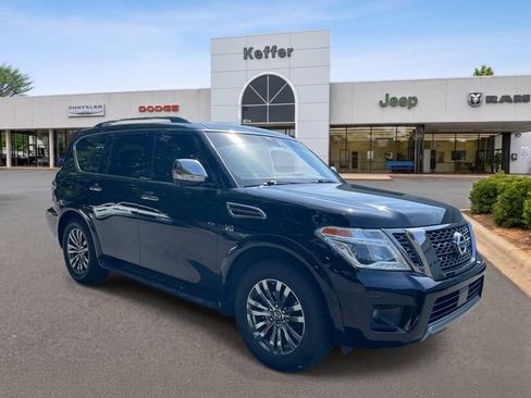 Used 2019 Nissan Armada Platinum w/ Captain's Chairs Package AWD/4WD image 2