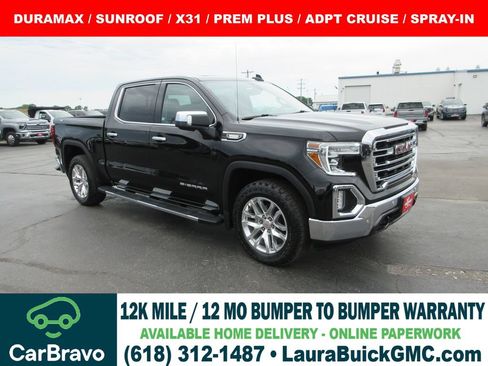 Certified 2021 GMC Sierra 1500 SLT w/ SLT Premium Plus Package AWD/4WD image 1