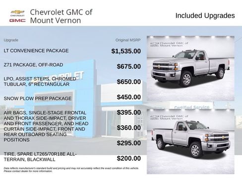 Used 2015 Chevrolet Silverado 3500 LT w/ LT Convenience Package AWD/4WD image 6