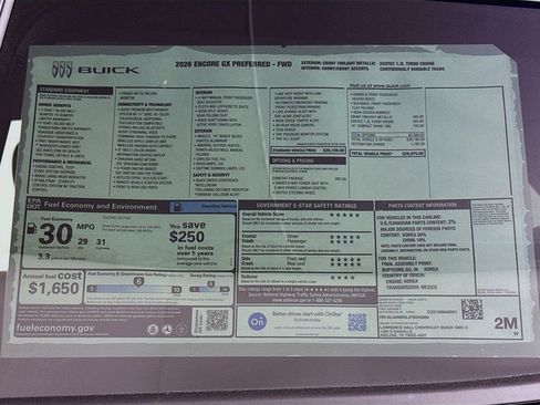 New 2026 Buick Encore GX Preferred w/ Comfort Package image 19