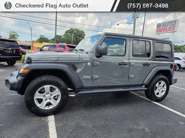 Used 2020 Jeep Wrangler Unlimited Sport S AWD/4WD image 2