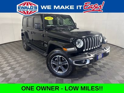 Used 2023 Jeep Wrangler Unlimited Sahara w/ LED Lighting Group