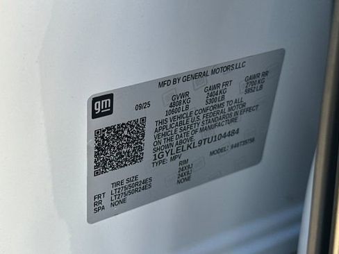 New 2026 Cadillac Escalade IQL Sport 1 w/ LPO, ONYX Package image 27