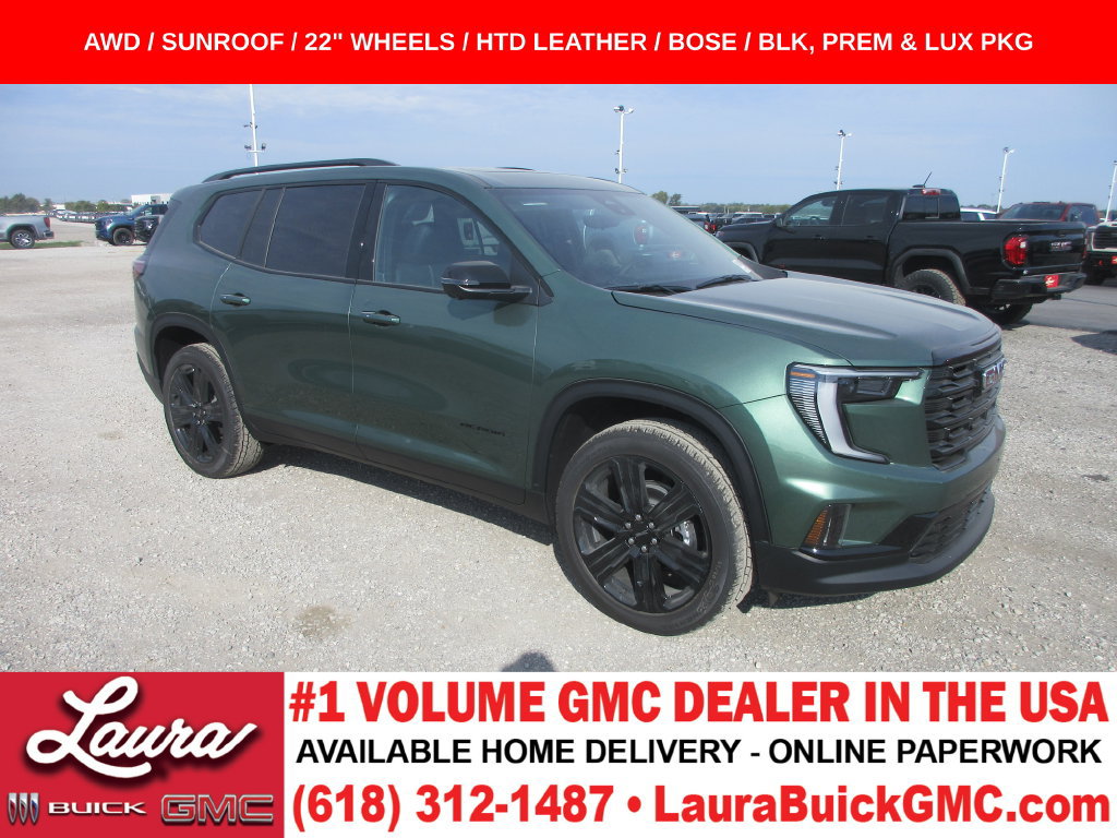 New 2027 GMC Acadia Elevation w/ Black Edition AWD/4WD image 1