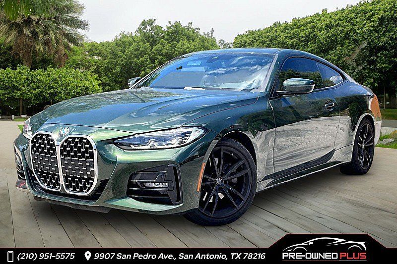Used 2021 BMW 430i Coupe w/ M Sport Package RWD image 1