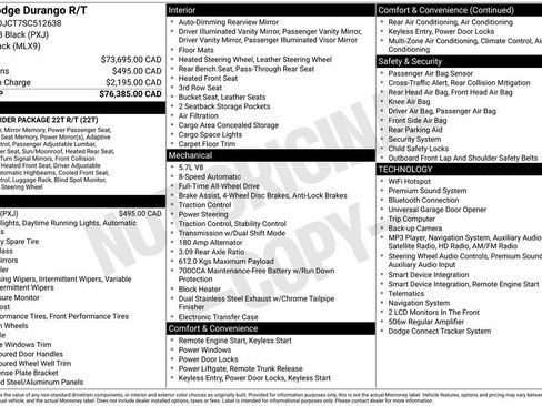 Used 2025 Dodge Durango R/T AWD/4WD image 32