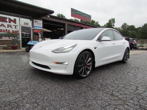 Used 2019 Tesla Model 3 Performance AWD/4WD image 1