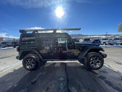 Used 2022 Jeep Wrangler Unlimited Rubicon 4xe w/ Steel Bumper Group image 7