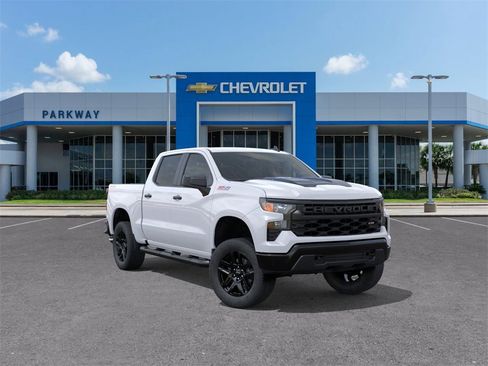 New 2026 Chevrolet Silverado 1500 Custom Trail Boss w/ Turbomax Blackout Package image 1