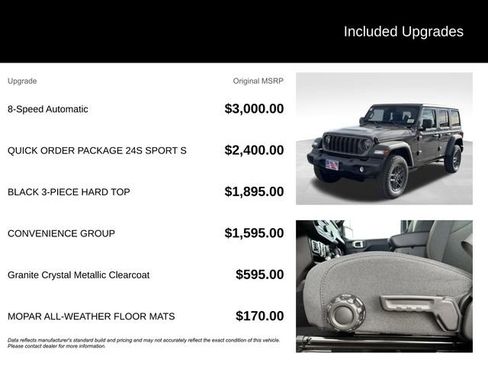 New 2026 Jeep Wrangler Sport S image 5