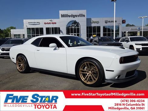 Used 2022 Dodge Challenger R/T w/ Blacktop Package RWD image 1