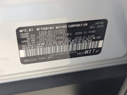 New 2026 Mitsubishi Outlander SE AWD/4WD image 24